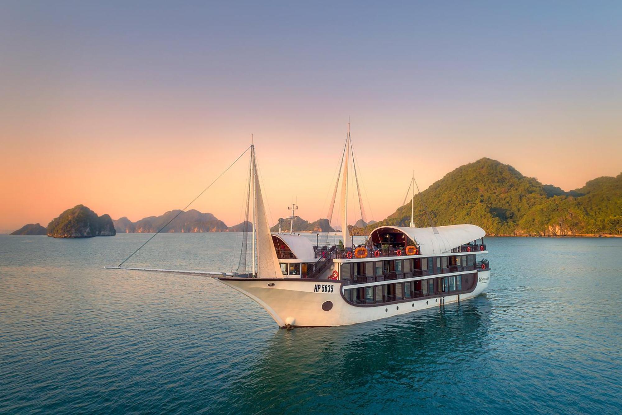 Hotel Sena Cruises - Wonder On Lan Ha Bay Ha Long Zewnętrze zdjęcie